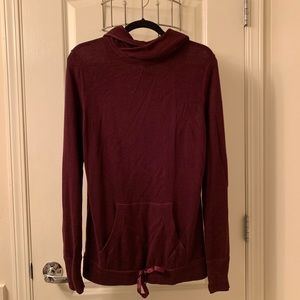 Lululemon hooded long sleeve knit